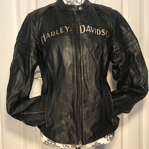 Harley-Davidson Jackets & Blazers - Harley-Davidson Women’s Leather Jacket Size M